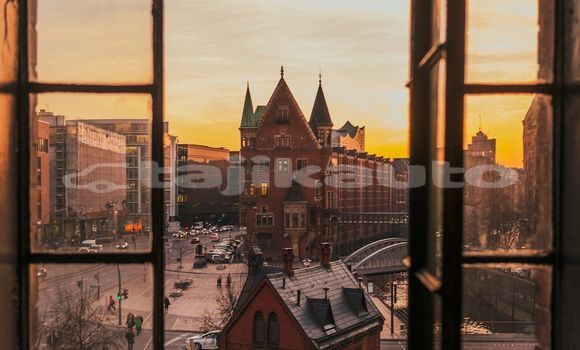 Medium with watermark image