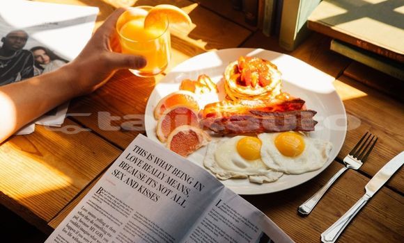 Medium with watermark image