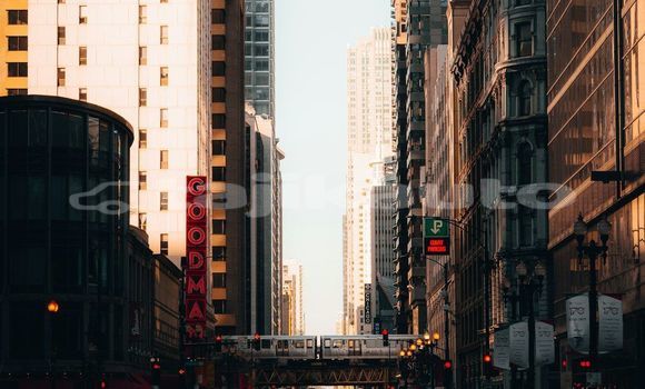 Medium with watermark image