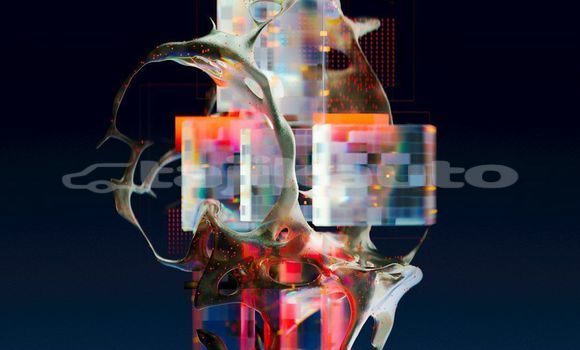 Medium with watermark image