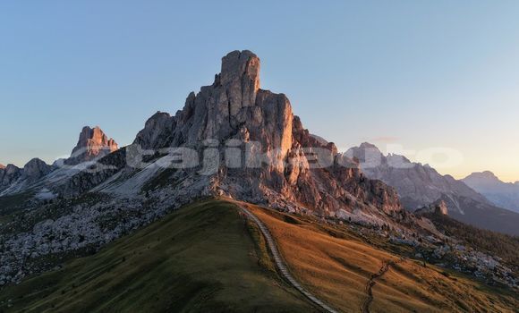 Medium with watermark image