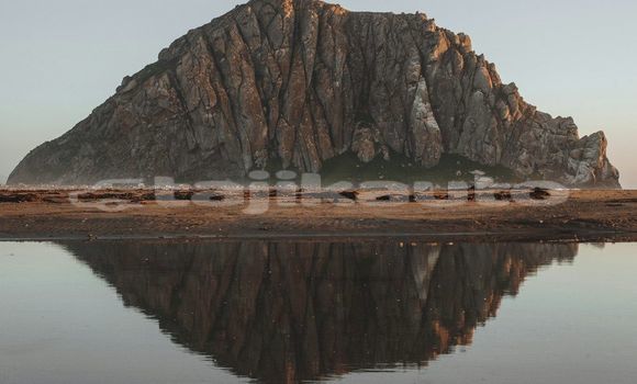 Medium with watermark image