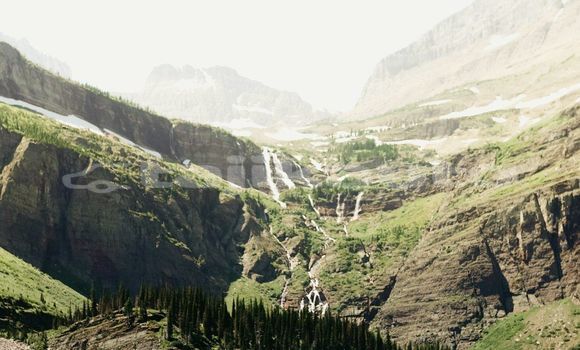Medium with watermark image