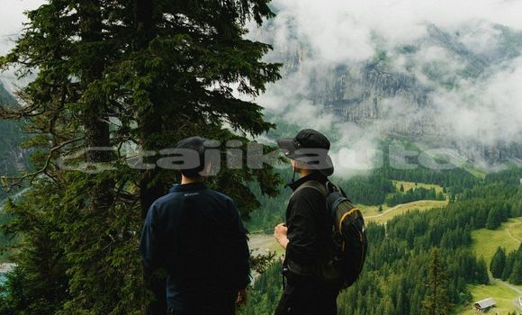 Medium with watermark image