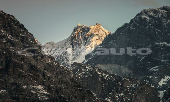 Medium with watermark image