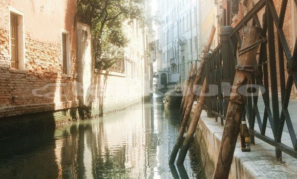 Medium with watermark image