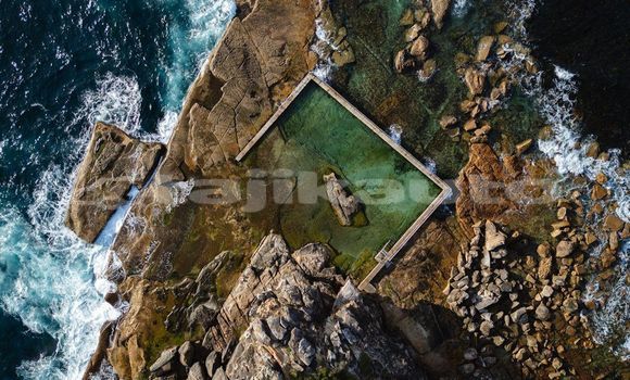 Medium with watermark image
