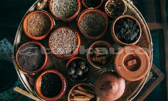 Medium with watermark image