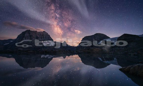 Medium with watermark image