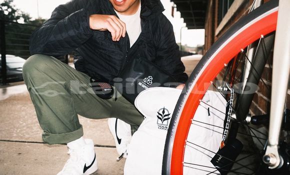 Medium with watermark image
