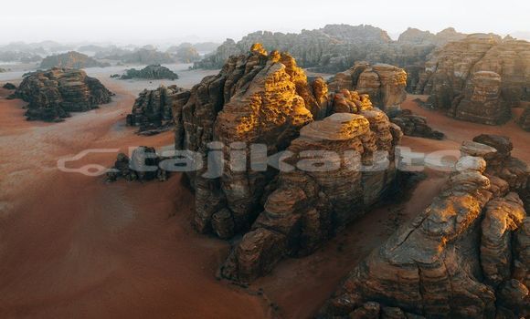 Medium with watermark image
