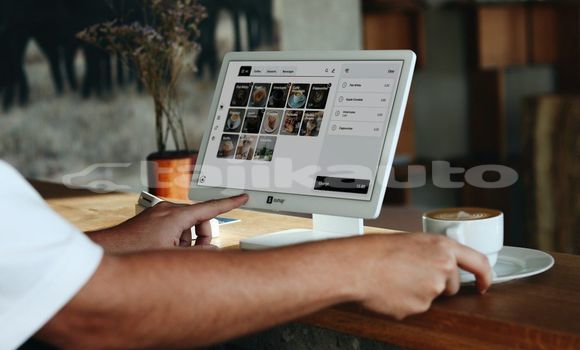 Medium with watermark image