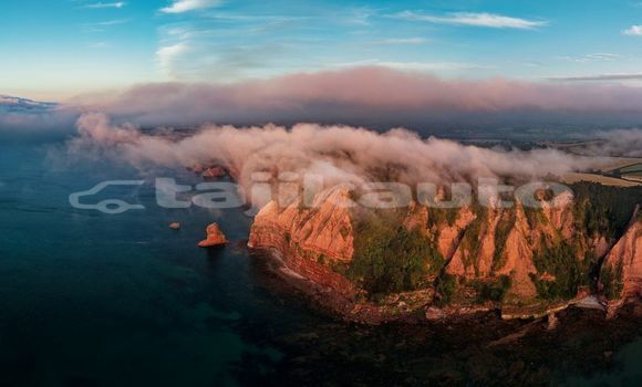 Medium with watermark image