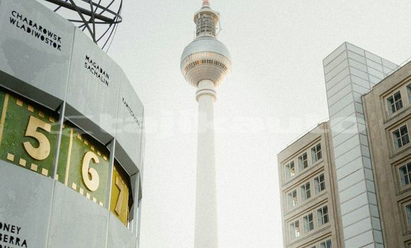 Medium with watermark image