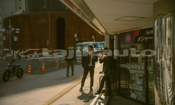 Medium with watermark image