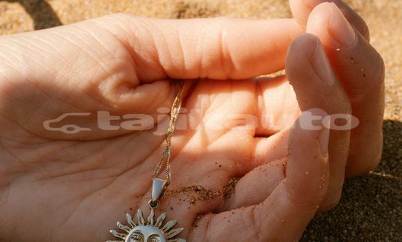 Medium with watermark image