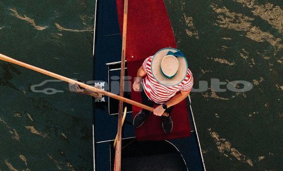 Medium with watermark image