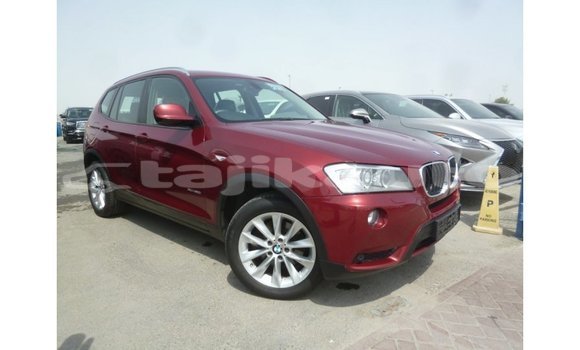 Buy Import BMW X3 Red Car in Import - Dubai in Dushanbe