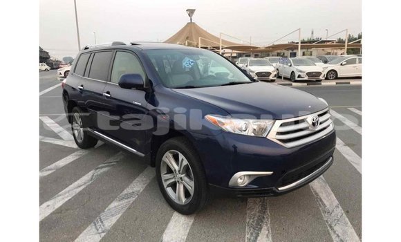 Buy Import Toyota Highlander Blue Car in Import - Dubai in Dushanbe Buy Import Toyota Highlander Blue Car in Import - Dubai in Dushanbe