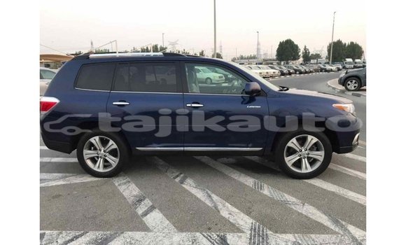 Buy Import Toyota Highlander Blue Car in Import - Dubai in Dushanbe Buy Import Toyota Highlander Blue Car in Import - Dubai in Dushanbe