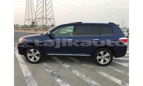 Buy Import Toyota Highlander Blue Car in Import - Dubai in Dushanbe Buy Import Toyota Highlander Blue Car in Import - Dubai in Dushanbe