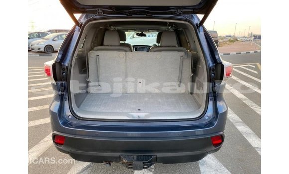 Buy Import Toyota Highlander Blue Car in Import - Dubai in Dushanbe Buy Import Toyota Highlander Blue Car in Import - Dubai in Dushanbe