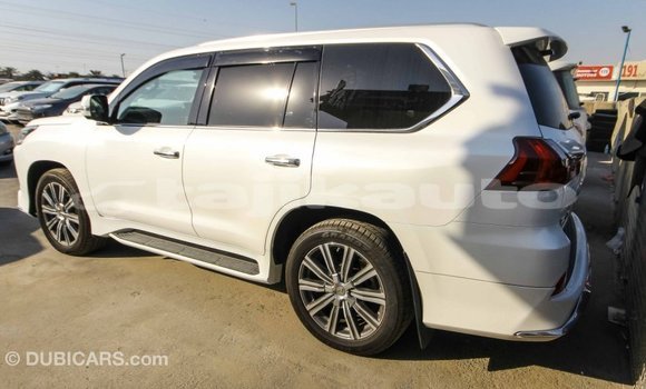 Buy Import Lexus LX White Car in Import - Dubai in Dushanbe
