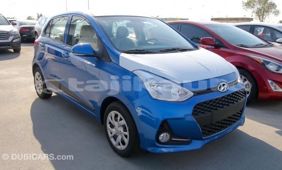 Buy Import Hyundai i10 Blue Car in Import - Dubai in Dushanbe