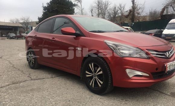 Buy Used Hyundai Solaris Red Car in Dushanbe in Dushanbe