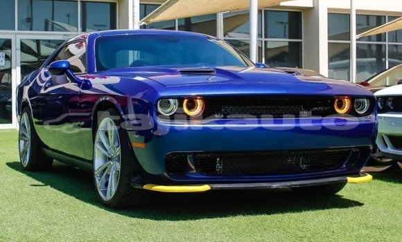 Buy Import Dodge Challenger Blue Car in Import - Dubai in Dushanbe