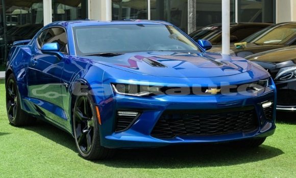Buy Import Chevrolet Camaro Blue Car in Import - Dubai in Dushanbe