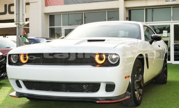 Buy Import Dodge Challenger White Car in Import - Dubai in Dushanbe