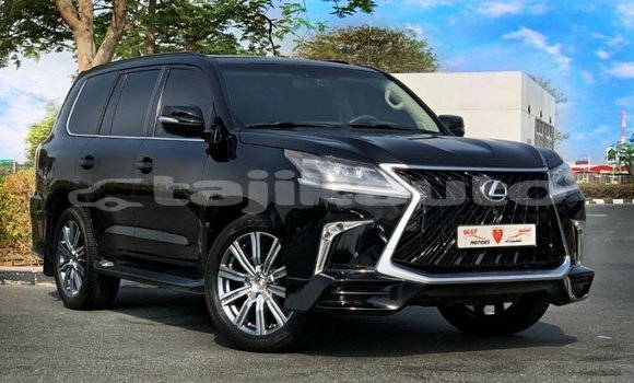 Buy Import Lexus LX Black Car in Import - Dubai in Dushanbe