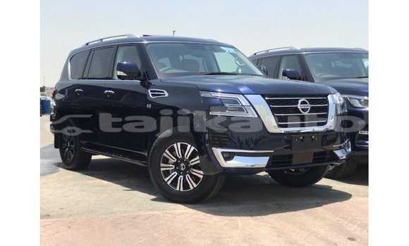 Buy Import Nissan Patrol Blue Car in Import - Dubai in Dushanbe