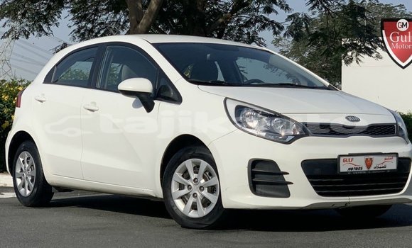 Buy Import Kia Rio White Car in Import - Dubai in Dushanbe