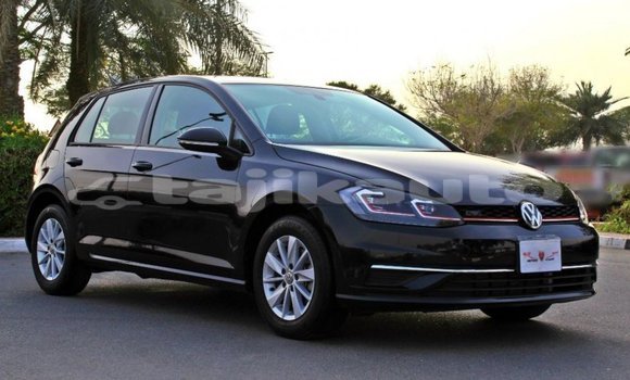 Buy Import Volkswagen Golf Black Car in Import - Dubai in Dushanbe