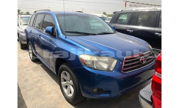 Buy Import Toyota Highlander Blue Car in Import - Dubai in Dushanbe Buy Import Toyota Highlander Blue Car in Import - Dubai in Dushanbe
