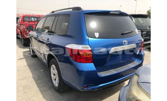 Buy Import Toyota Highlander Blue Car in Import - Dubai in Dushanbe Buy Import Toyota Highlander Blue Car in Import - Dubai in Dushanbe