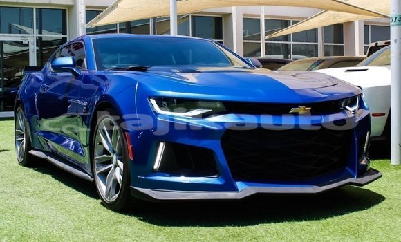 Buy Import Chevrolet Camaro Blue Car in Import - Dubai in Dushanbe