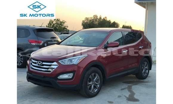 Buy Import Hyundai Santa Fe Red Car in Import - Dubai in Dushanbe
