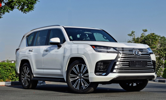 Buy New Lexus LX White Car in Import - Dubai in Dushanbe