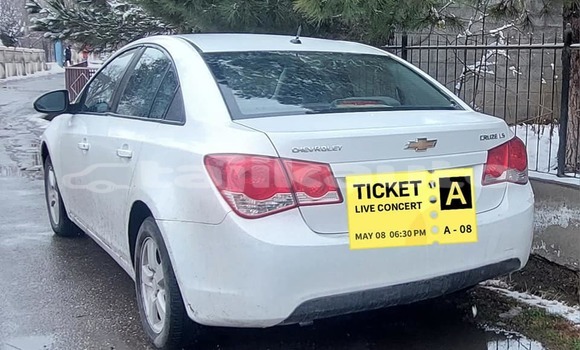 Buy Used Chevrolet Cruze White Car in Dangara in Khatlon Buy Used Chevrolet Cruze White Car in Dangara in Khatlon