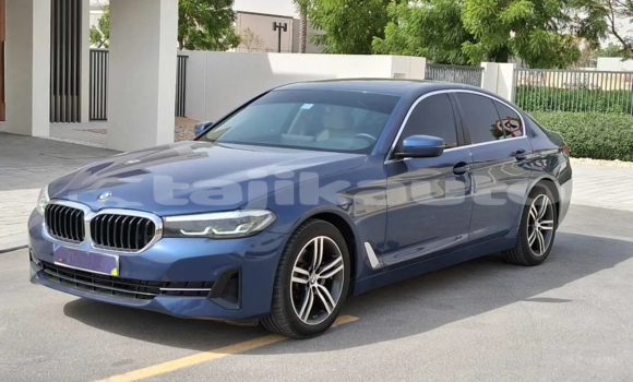 Buy Used BMW 5–Series Blue Car in Dushanbe in Dushanbe