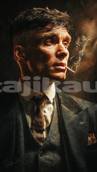 Big with watermark thomas shelby smoking