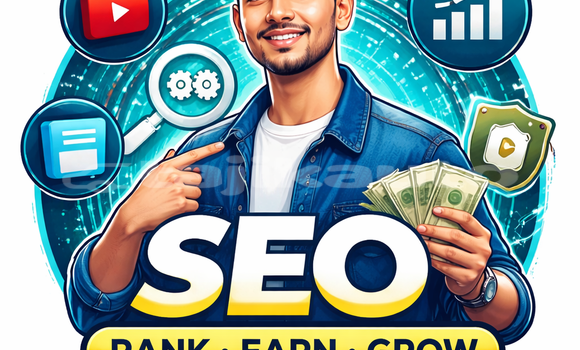 Medium with watermark seo success with digital growth services