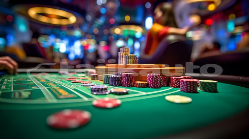 Big with watermark view game gambling table casino