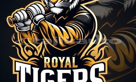 Medium with watermark mascot logo design