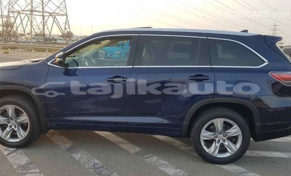Buy Import Toyota Highlander Blue Car in Import - Dubai in Dushanbe Buy Import Toyota Highlander Blue Car in Import - Dubai in Dushanbe