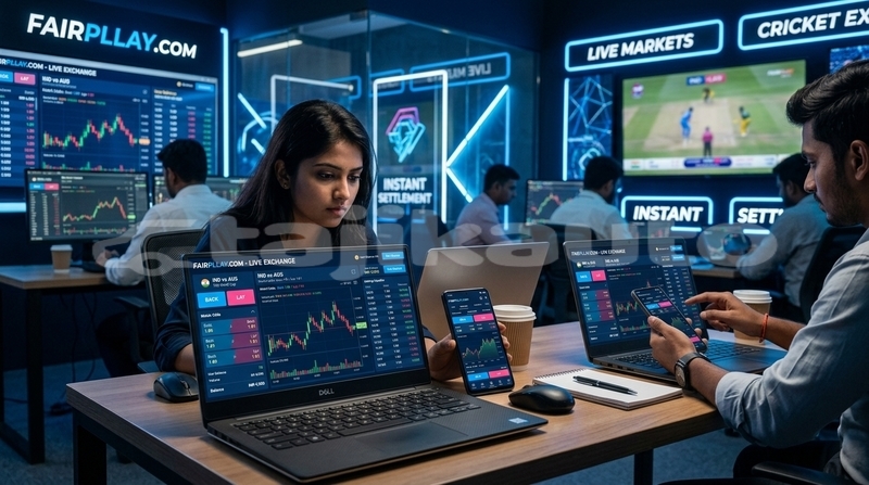 Big with watermark betting exchange interface with 202605071043