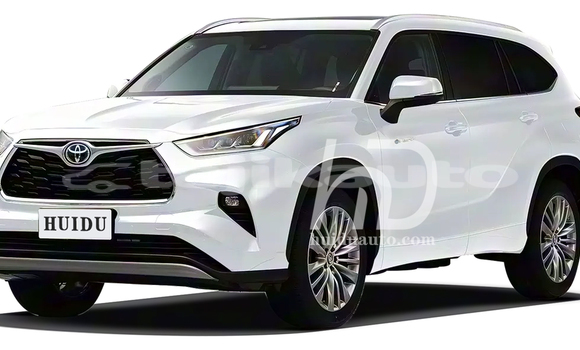 Buy New Toyota Highlander White Car in Vose in Khatlon Buy New Toyota Highlander White Car in Vose in Khatlon